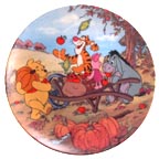 Harvest Time collector plate by A. A. Milne & E. H. Shepard