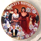 Ashley's Birthday collector plate by Aleta Jenks