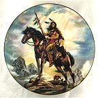 The Defender collector plate by Russ Docken