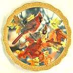 Autumn Mirage collector plate by Janene Grende