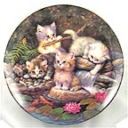 Am Seerosenteich collector plate by J&uuml;rgen Scholz