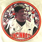 First Home Run With The Reds collector plate by Chris Hopkins