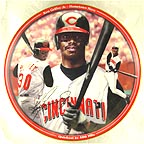 Quickest To 400 HRs collector plate by Chris Hopkins