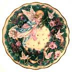 Glad Tidings collector plate by Lena Liu