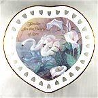 Tender Are The Hearts Of Love collector plate by Lena Liu