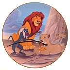 The Circle Continues collector plate by Disney Studio Artists