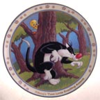 Friday's 'Toon Loves Sneaking Around collector plate by Craig Nelson