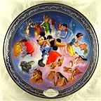 Once Upon A Kiss collector plate by Disney Studio Artists