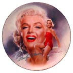 Million Dollar Star collector plate by Chris Notarile