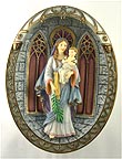 Gracious Mother Of Joy collector plate by Gerry Hoover