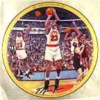 1992 Champions collector plate by Chuck Gillies