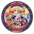 Mickey's 65th Birthday collector plate by Disney Studio Artists