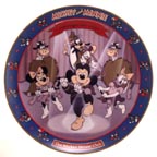Mickey Mouse Club collector plate by Disney Studio Artists