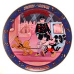 Mickey's Gala Premiere collector plate by Disney Studio Artists
