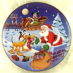 Thanks, Pluto! collector plate by Disney Studio Artists