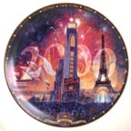 Tribute 2000 collector plate by David Henderson