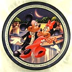 Mickey And Minnie's Moonlit Tango collector plate by Disney Studio Artists