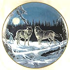 Midnight Clear collector plate by Persis Clayton Weirs