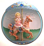 Hold Onto Your Dreams collector plate by Roger Akers