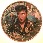 Hound Dog Bop collector plate by Bruce Emmett