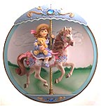 When I Grow Up collector plate by Roger Akers