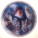 Eyes Of The Soul collector plate by Ernie Cselko
