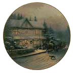 The Best Tradition collector plate by Thomas Kinkade