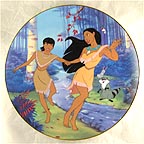 Best Of Friends collector plate by Disney Studio Artists