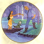 The Moment They Touch collector plate by Disney Studio Artists