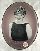 Affectionately, Diana collector plate
