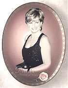 Compassionately, Diana collector plate