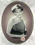 Tenderly, Diana collector plate