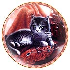 Emily In Emeralds collector plate by Ron Iverson