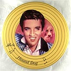 Hound Dog collector plate by Nate Giorgio
