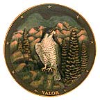 Spirit Of Valor collector plate by Gene Dieckhoner