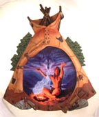 Sacred Vision collector plate by Andrew Farley