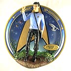Commander Spock collector plate