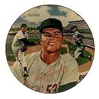 Don Drysdale collector plate by Ted Sizemore