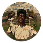 Willie Mays collector plate by Ted Sizemore
