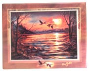 Hazy Afternoon collector plate by Terry Redlin