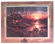 Twilight Serenity collector plate by Terry Redlin