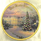 Lights Of Liberty collector plate by Thomas Kinkade