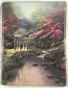 Pools Of Serenity collector plate by Thomas Kinkade