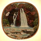 Havasu Falls collector plate by Frank D. Miller