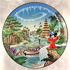 Adventureland collector plate by Disney Studio Artists