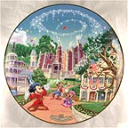 Liberty Square collector plate by Disney Studio Artists