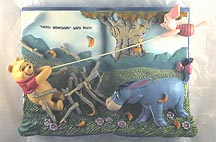 A Blustery Day In Every Way collector plate by A. A. Milne & E. H. Shepard