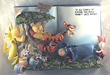 Too Much Honey collector plate by A. A. Milne & E. H. Shepard