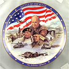 The Battle Of The Bulge collector plate by James Griffin