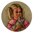 Jennifer And Jenny Fur collector plate by Marien Carlsen